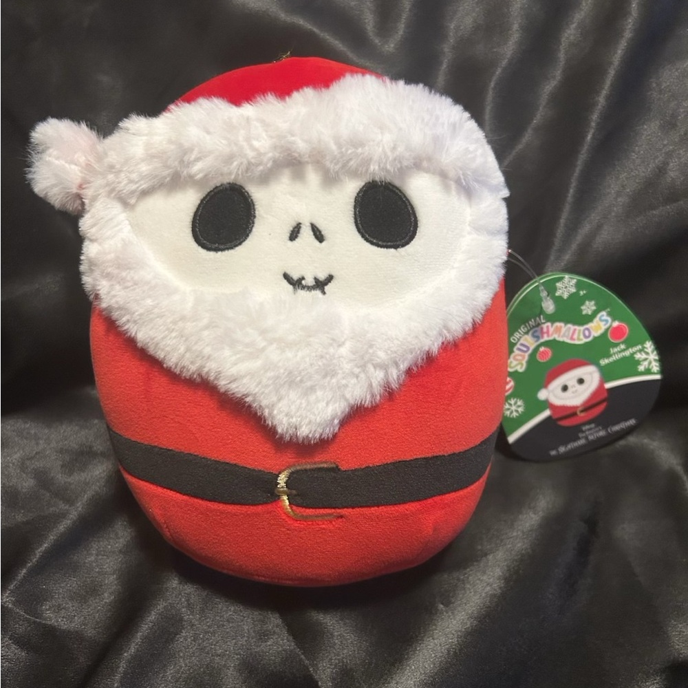 2024 Jack Skellington Santa (Nightmare Before Christmas) 6.5in Squishmallow NWT